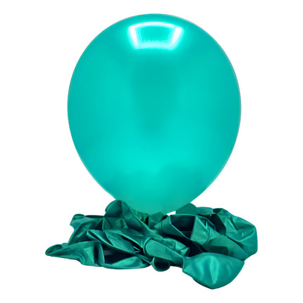 Globo Perlado Verde 25 Unidades 12 Pulgadas Verde