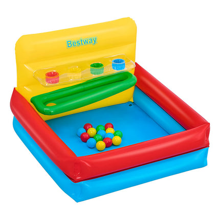 Pelotero  Inflable Didáctico Con 15 Pelotas Bestway Varios