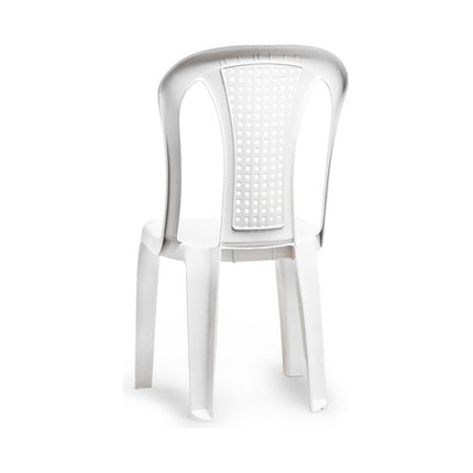 Silla Plastica Color Blanco Nitya Blanco