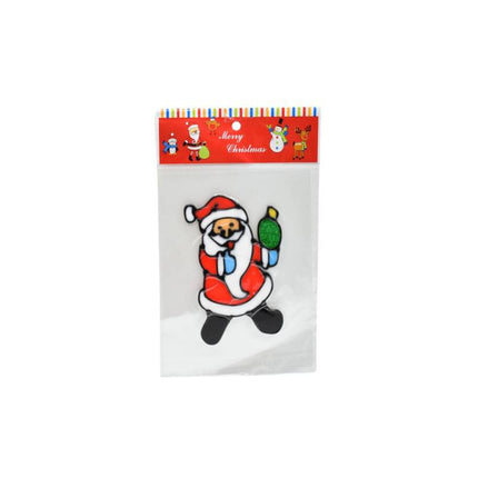 Adorno Gel Adhesivo De Navidad Para Ventana 14x8cm Ccm00073 V