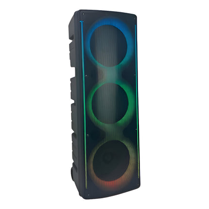 Parlante Torre Portátil 10 X 3 Con Control Led Rgb X
