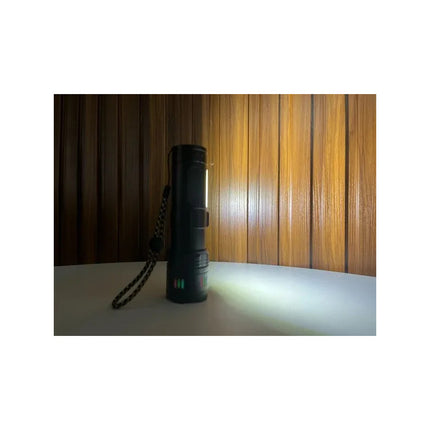 Linterna Táctica Recargable Super Bright 2503-1 Blanco