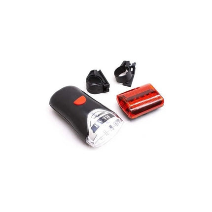 Farol Delantero Para Bici Y Destellante Trasero