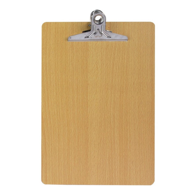 Tabla Con Pinza En Madera Para Apuntes Sujeta Papel A4