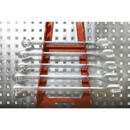 Combo Panel Organizador De Herramientas Con Extras Gris