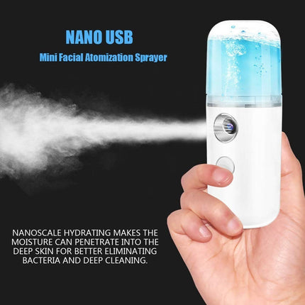 Vaporizador Facial Spray Rociador Hidratante Niebla Usb