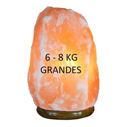 Lámparas De Sal Del Himalaya  6 - 8kg Originales
