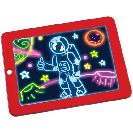 Pizarra Mágica 3d Con Accesorios De Regalo