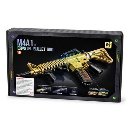 Rifle Recargable Con Balines De Hidrogel 90cm. Sp38990 Negro
