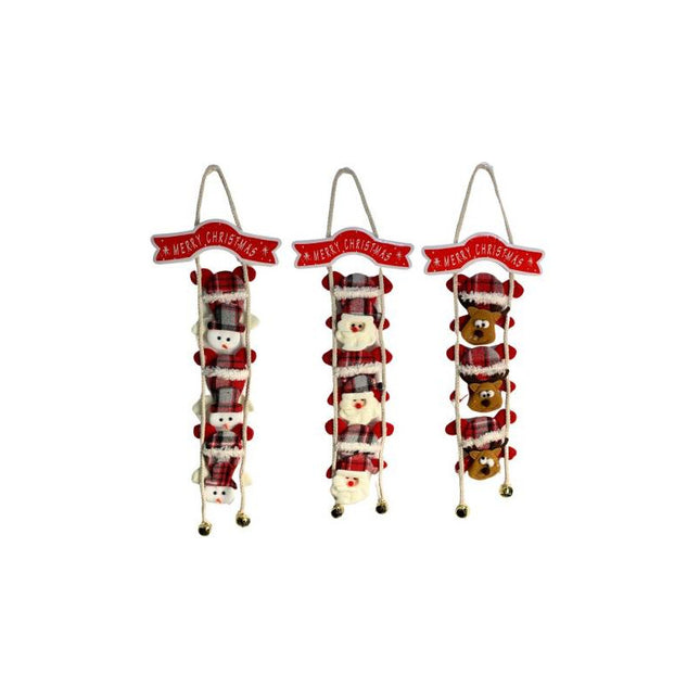 Adorno Colgante De Navidad 58cm Ccm00050 Blanco