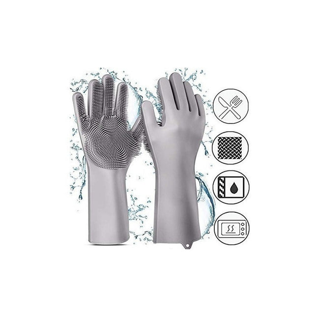 Guantes Con Esponja Incorporada Para Lavar Platos
