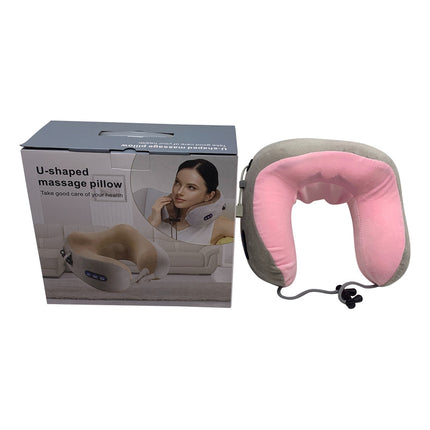 Almohada Con Masajeador Para Cuello Recarga Mini Usb V