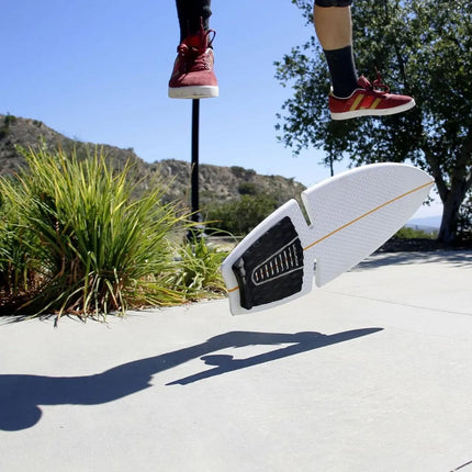 Skate De Dos Ruedas Waveboard 27x81cm Blanco