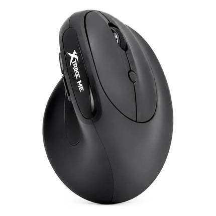 Mouse Inalambrico Xtrike Me Gw-301 Vertical Negro Negro