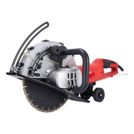 Sierra Cortadora Concreto Portable Equus 2600w Profesional Rojo
