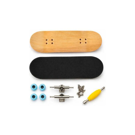 Mini Skate Armable Para Dedos 10cm Sp39008 Negro
