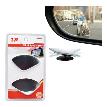 Espejo Retrovisor Punto Ciego 2 Piezas Triángulo Espejo