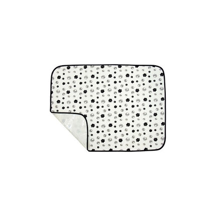 Alfombra Impermeable Para Mascotas Con Diseño Alklin  65x72c V