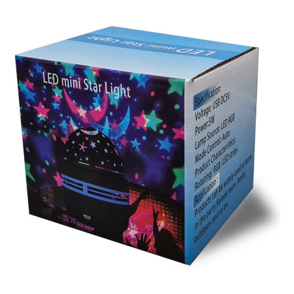 Bola De Luces Led Rgb Giratoria  Usb Magic Ball
