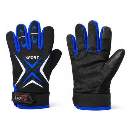 Guantes Para Moto Deportivos 24x11cm. Cgs00928/9/30/31 Azul