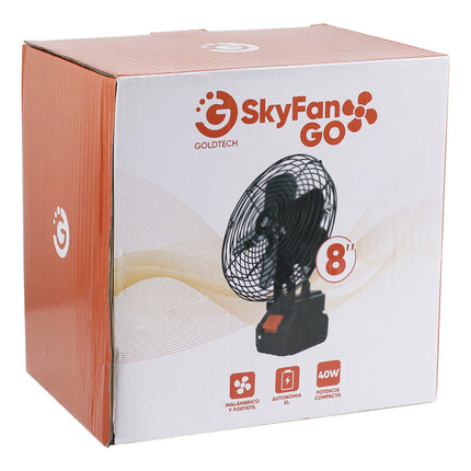 Ventilador Portatil Inal Goldtech Recargable