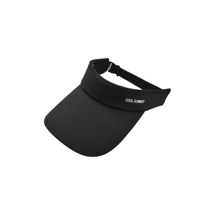 Visera Gorro  Deportiva Ajustable Negro 1 Lisa
