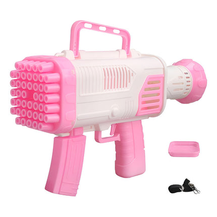 Pistola Bazooka Burbujero 32 Rosado Rosado