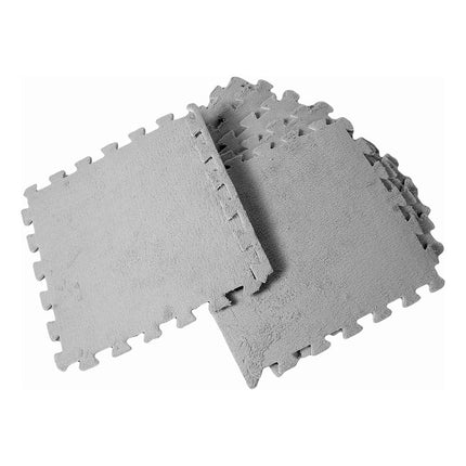 Alfombra Entrelazadas De Felpa 10 Unidades 50×50