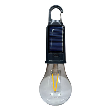 Luz Retro Recargable Solar De Colgar Led Cálida