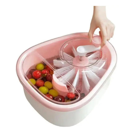 Limpiador De Frutas Y Vegetales Con Cepillo