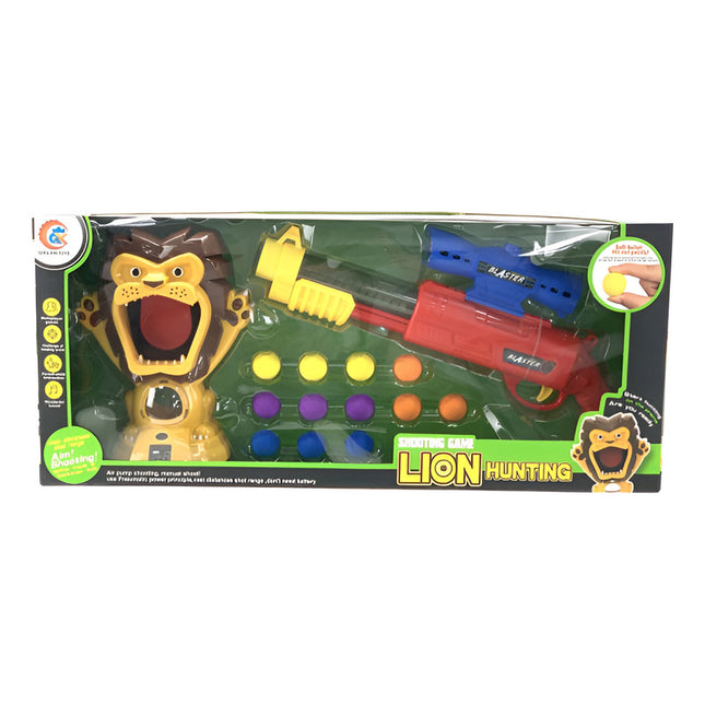 Rifle Lanza Pelotas, Con Tiro Al Blanco 3a Z
