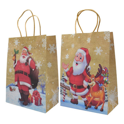 Bolsa De Papel De Navidad Para Regalos 31x42x11cm Ccm00648 V