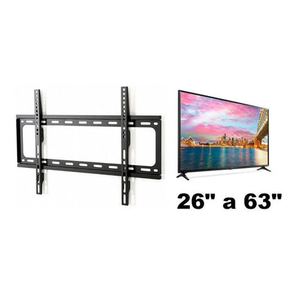 Soporte Plano Metal Tv Led Lcd 26 A 63 Panel O Pared