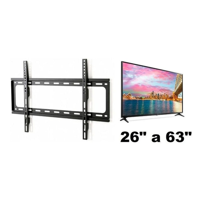 Soporte Plano Metal Tv Led Lcd 26 A 63 Panel O Pared