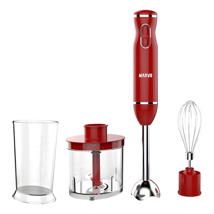 Mixer Marvo Hbr-079rd Acero Inoxidable Rojo Rojo