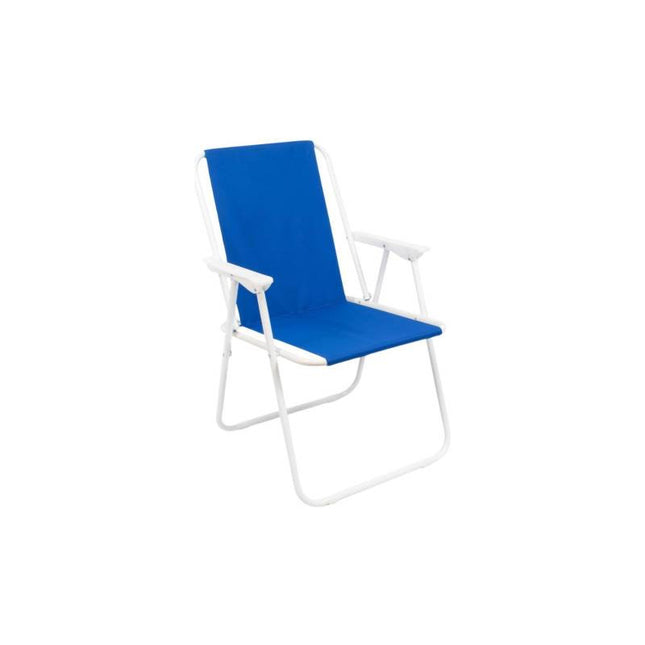 Silla Plegable De  Playa Colores 50 X 46 X 76 Cm Azul