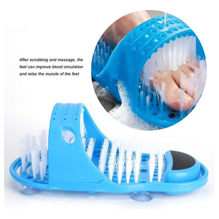 Cepillo Para Pies Exfoliante Con Ventosas  Spa, Higiene