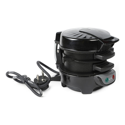 Maquina De Hamburguesas Para Cocción  Rapida 600w Negro