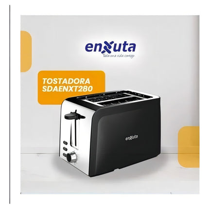 Tostadora Enxuta Sdaenxt280 Inoxidable 850w Color Plateado