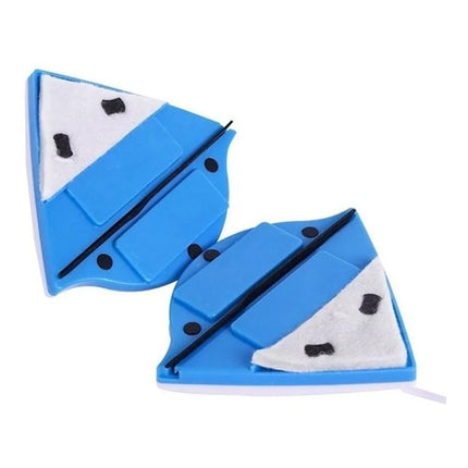 Limpia Vidrios Magnetico Triangular Limpia Ventanas