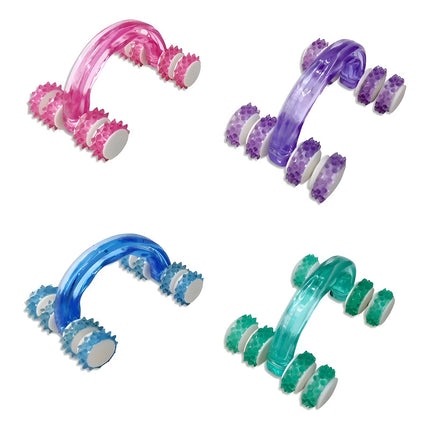 Masajeador De Mano Para Cuerpo Espalda Rodillo Acrilico  Varios