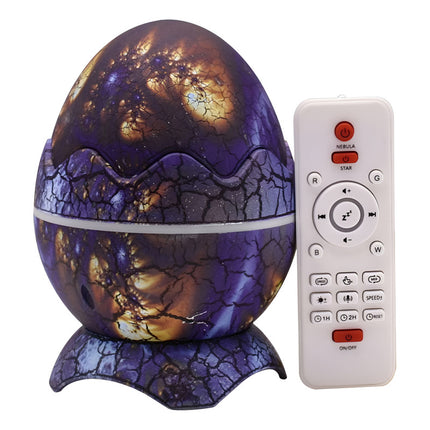 Lampara Veladora Huevo Dinosaurio Proyector  Galaxia V