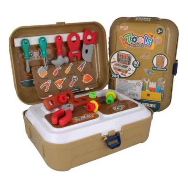 Caja Valija Herramientas Niños Infantil Juguetes 40 Piezas