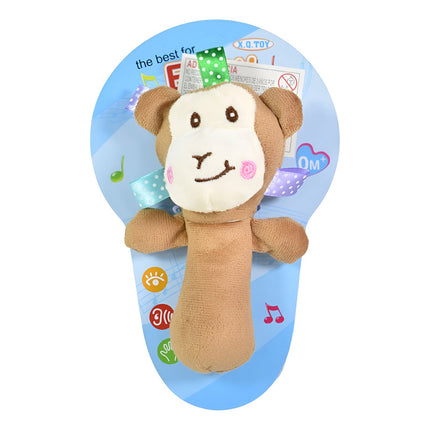 Sonajero  De Peluche Para Bebe 16cm.