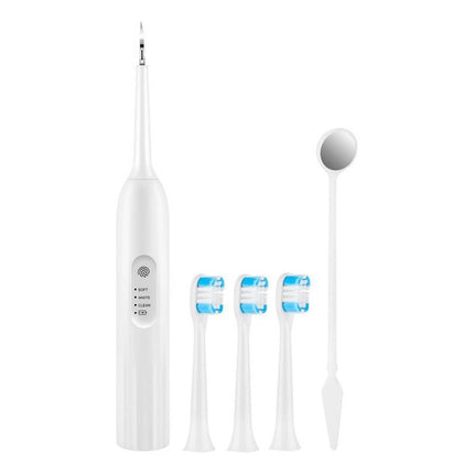 Limpiador Dental De Sarro Portátil Con Accesorios Hyd-1 Blanco