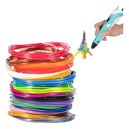 Filamento P/lapiz 3d X20 Rollos 5mts Varios
