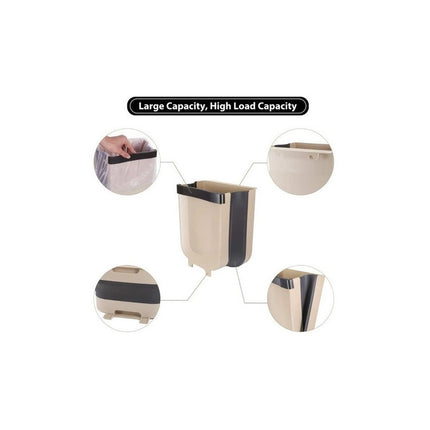 Cesto Basura Colgante Residuos Cocina Plegable Grande Varios