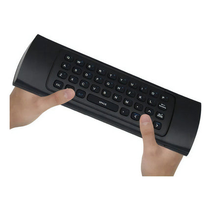 Air Mouse Fly Mini Teclado Control Para Smart Tv Box Pc Luz