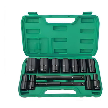 Dados Para Atornillador Impacto 15 Pcs 1/2 Krain Negro