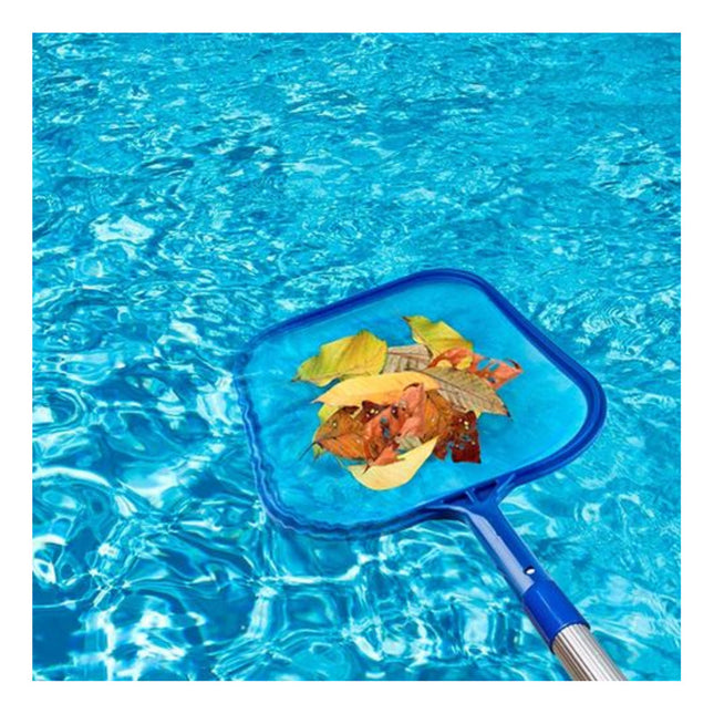 Calderin Para Piscina Mango Telescópico De Aluminio